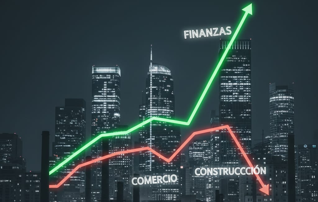 El gráfico que desnuda la fractura entre la City y la fábrica